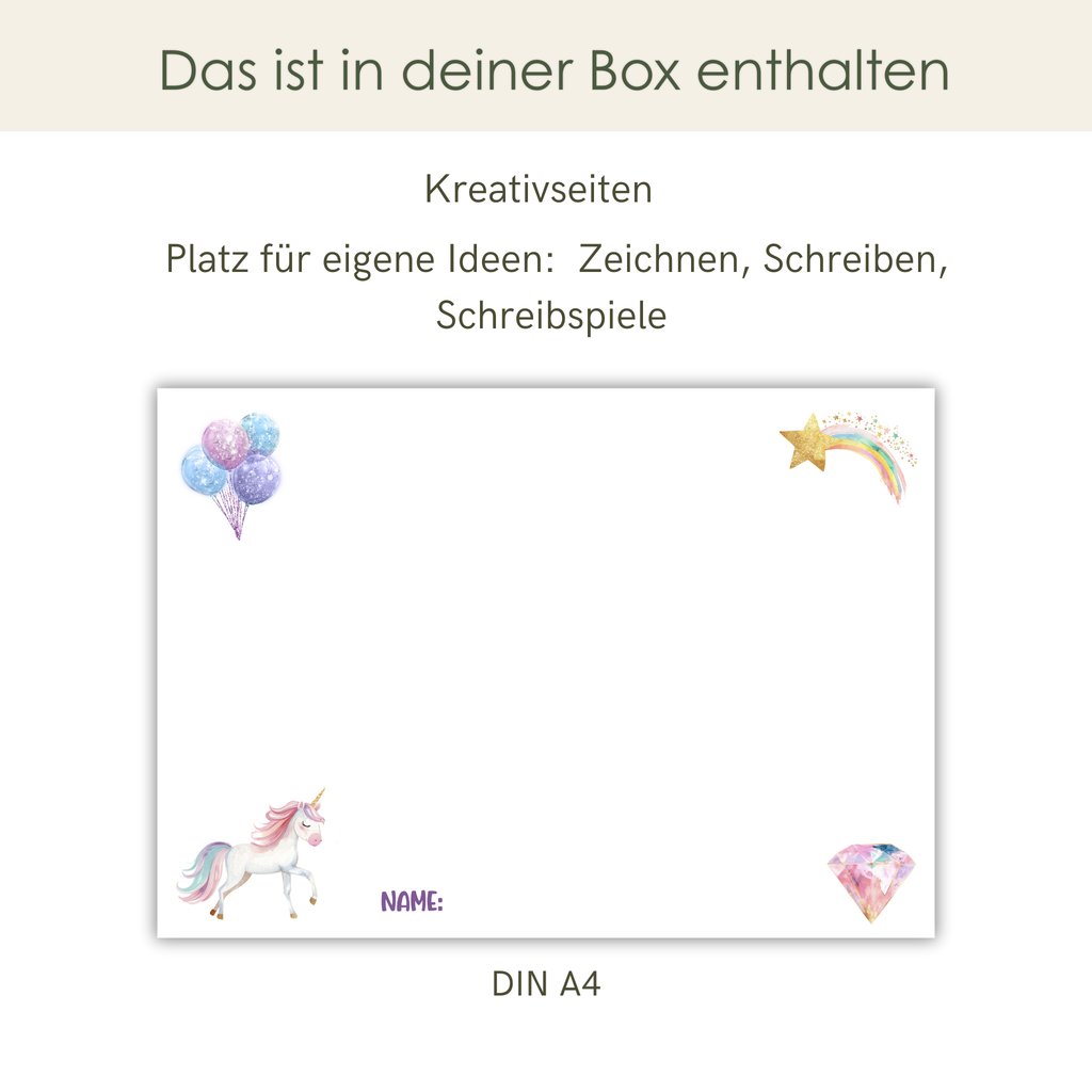 Premium DekoBox Einhorntraum