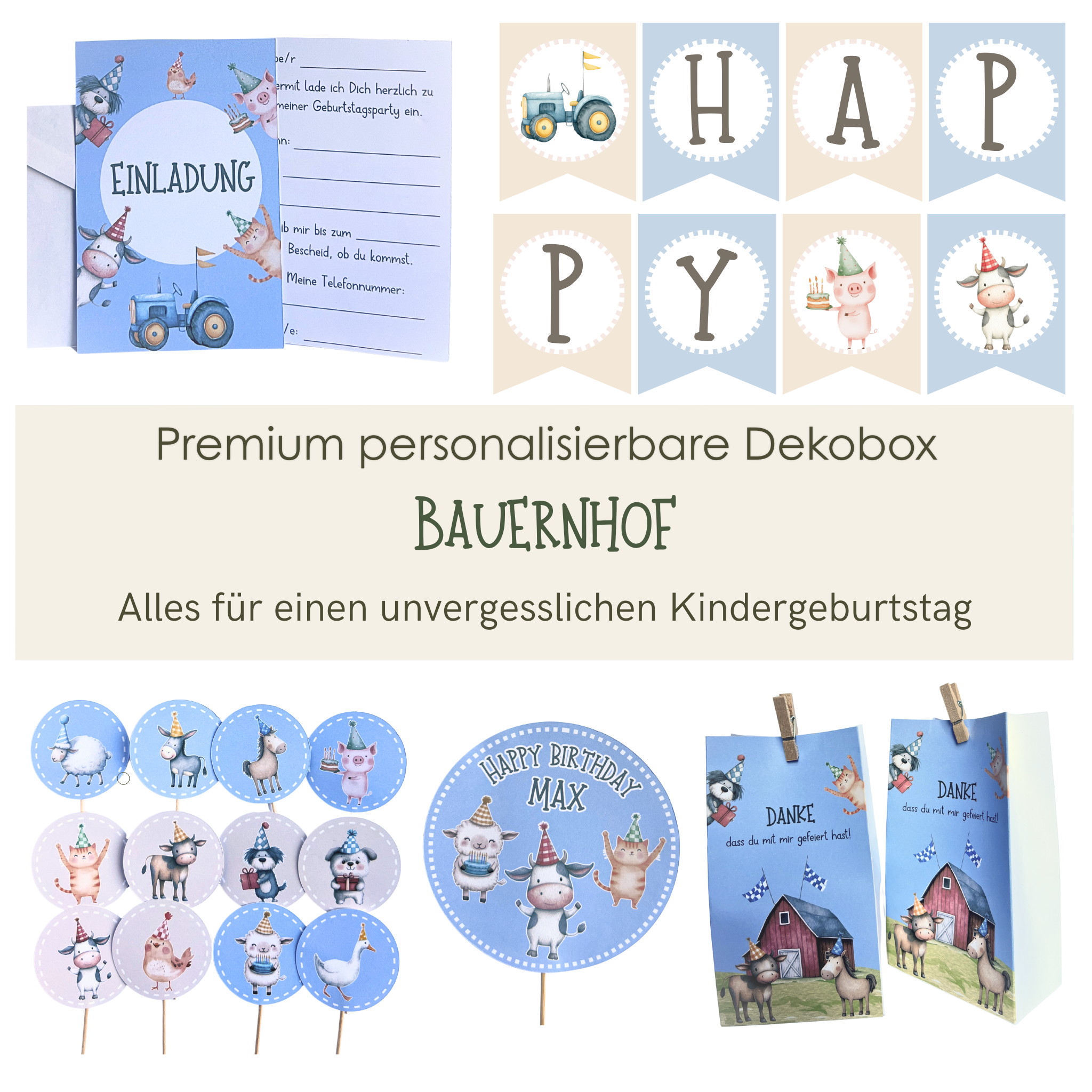 Premium DekoBox Bauernhof