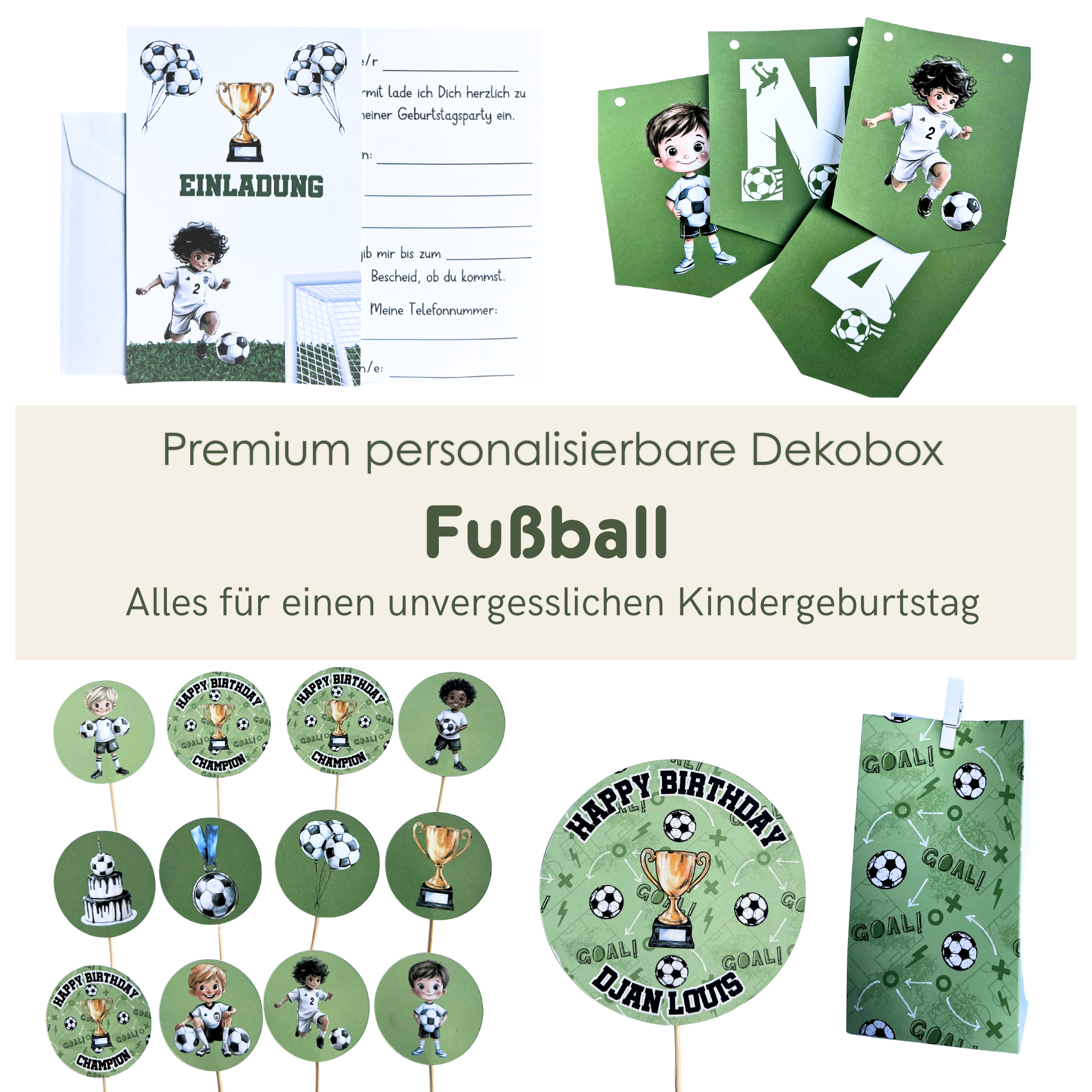 Premum DekoBox Fußball