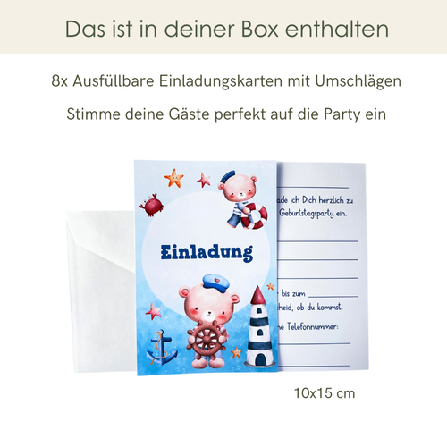 Premium DekoBox Seebärchen