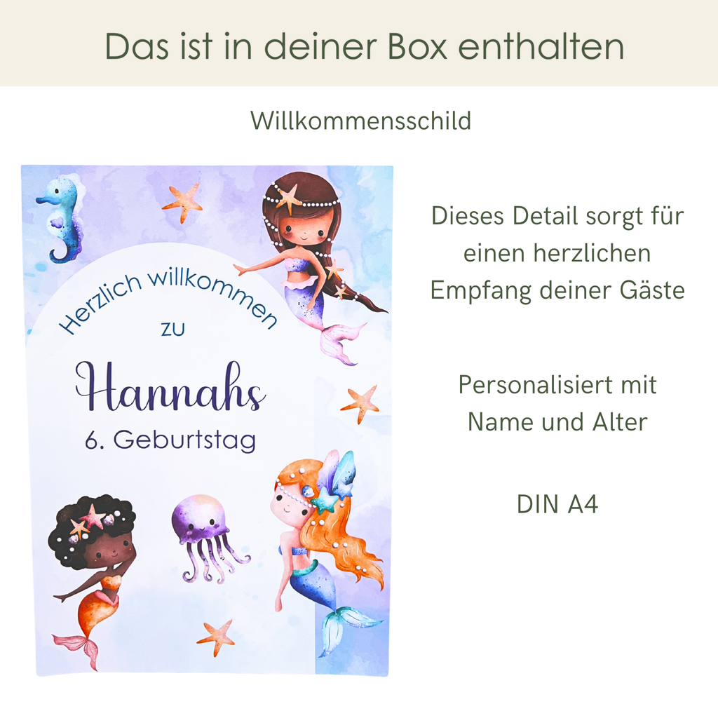 Premium Mermaid Decoration Box