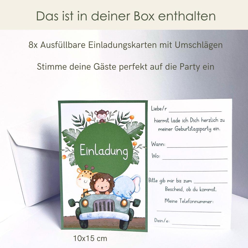 Premium decorative box Safari