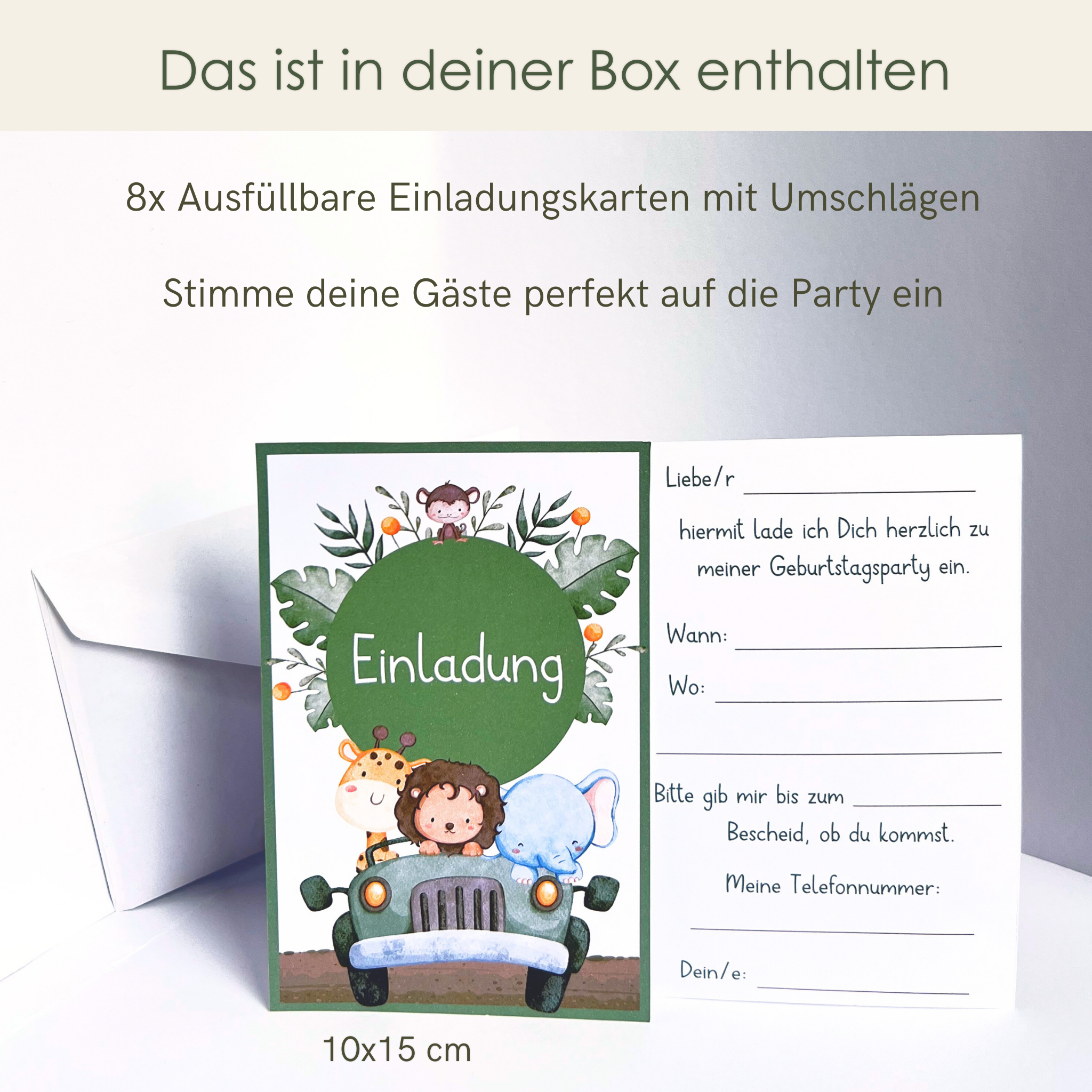 Premium Dekobox Safari