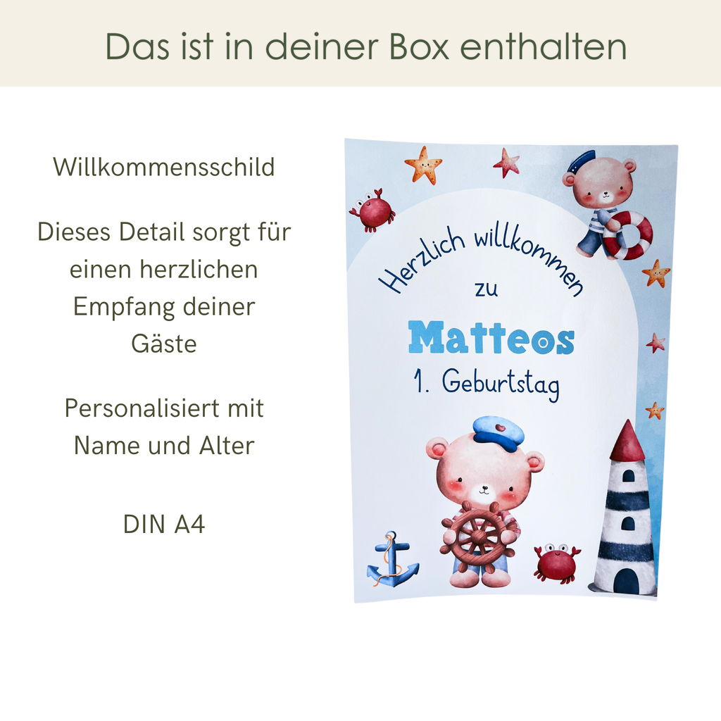 Premium Decorative Box Sea Bear