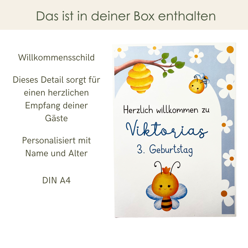 Premium DekoBox Bienenliebe