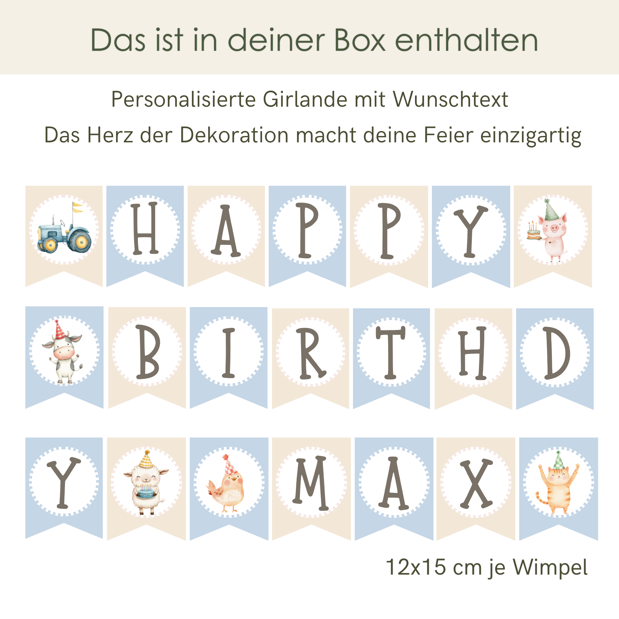 Premium DekoBox Bauernhof