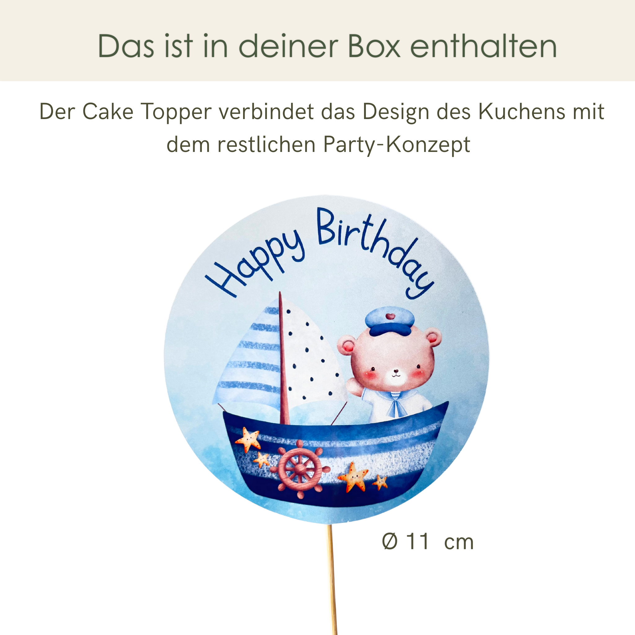 Premium DekoBox Seebärchen