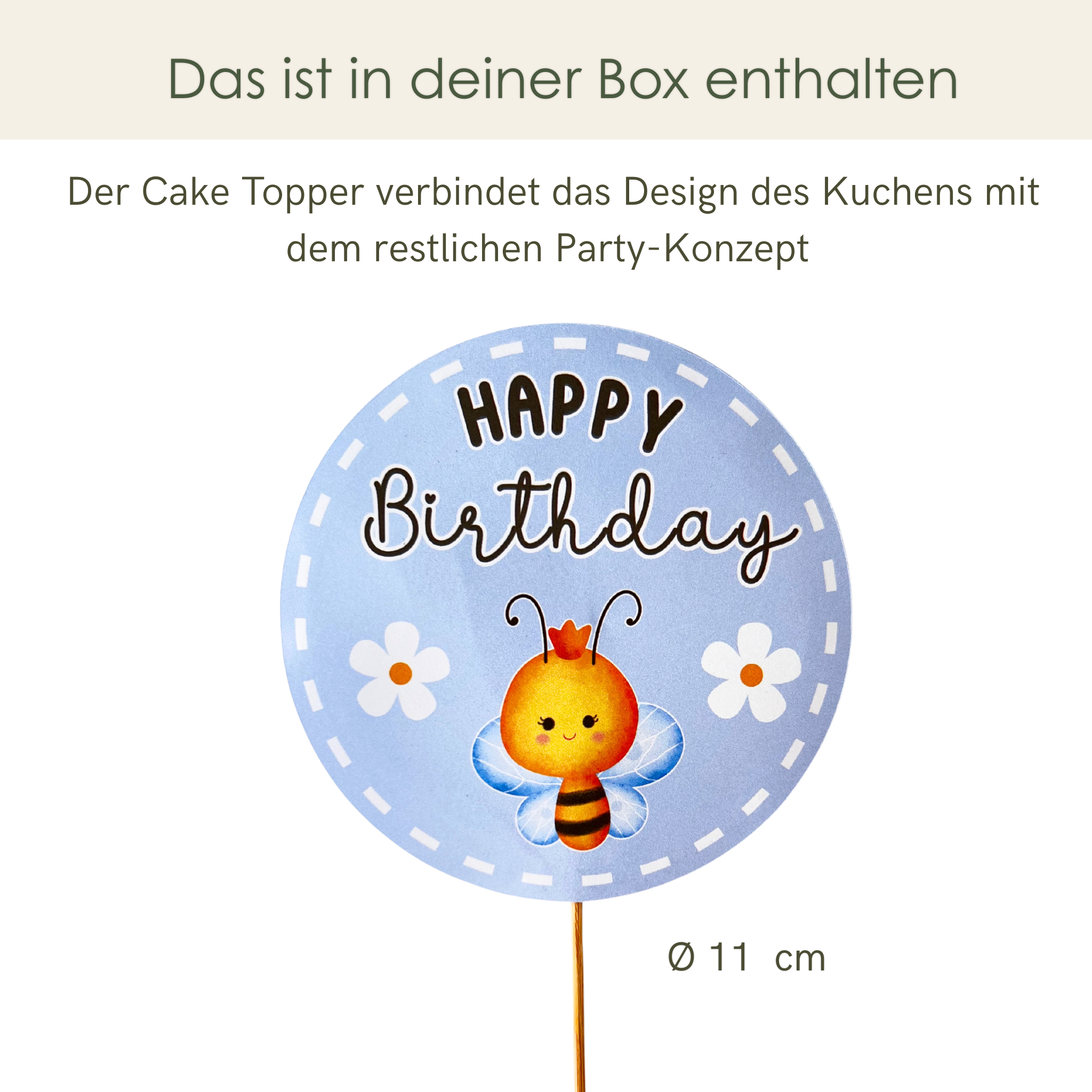 Premium DekoBox Bienenliebe