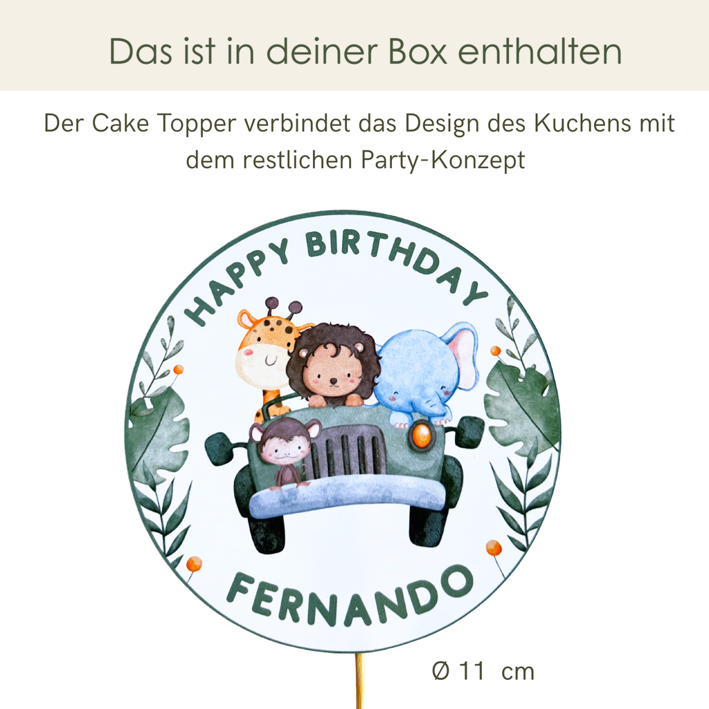 Premium decorative box Safari