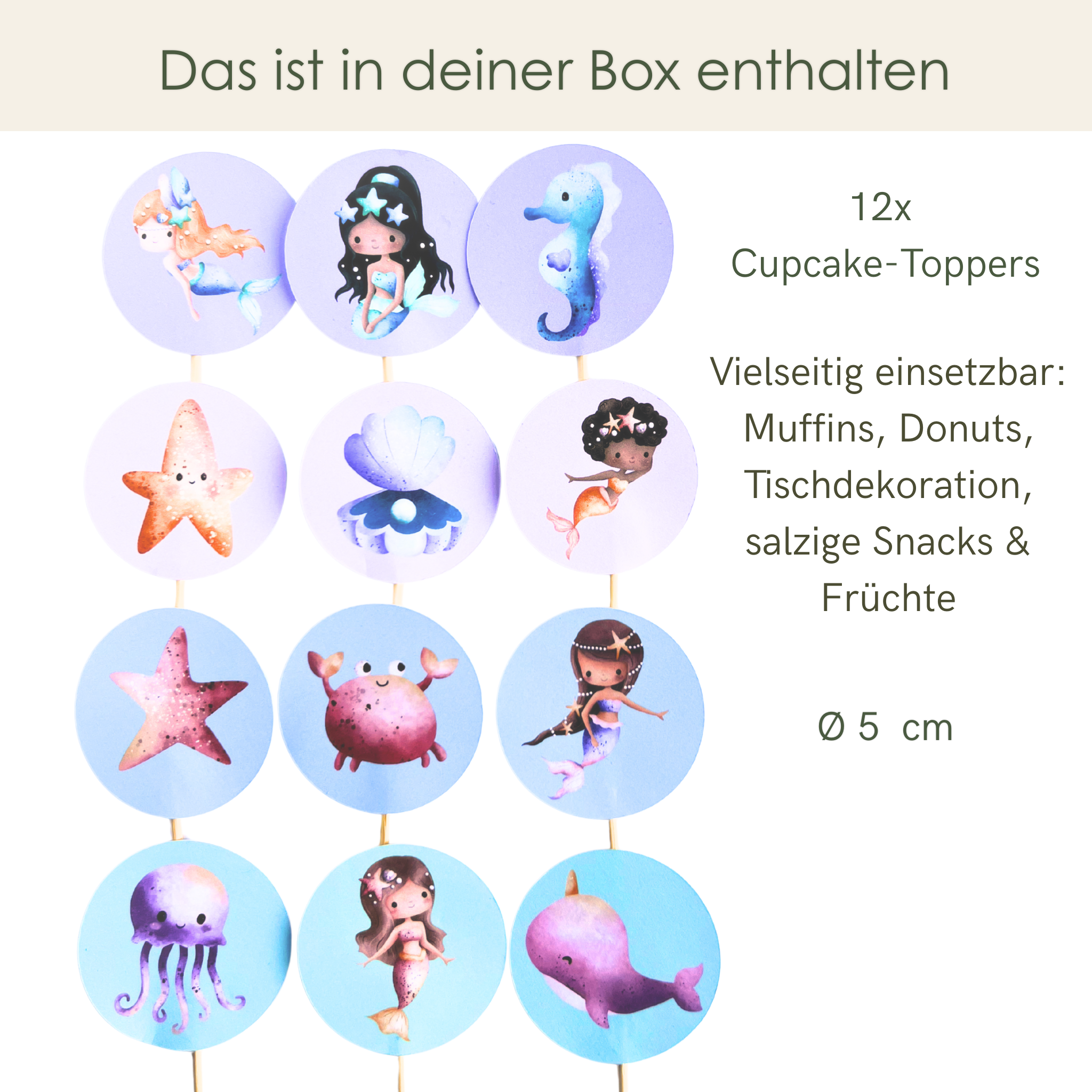 Premium Mermaid Decoration Box