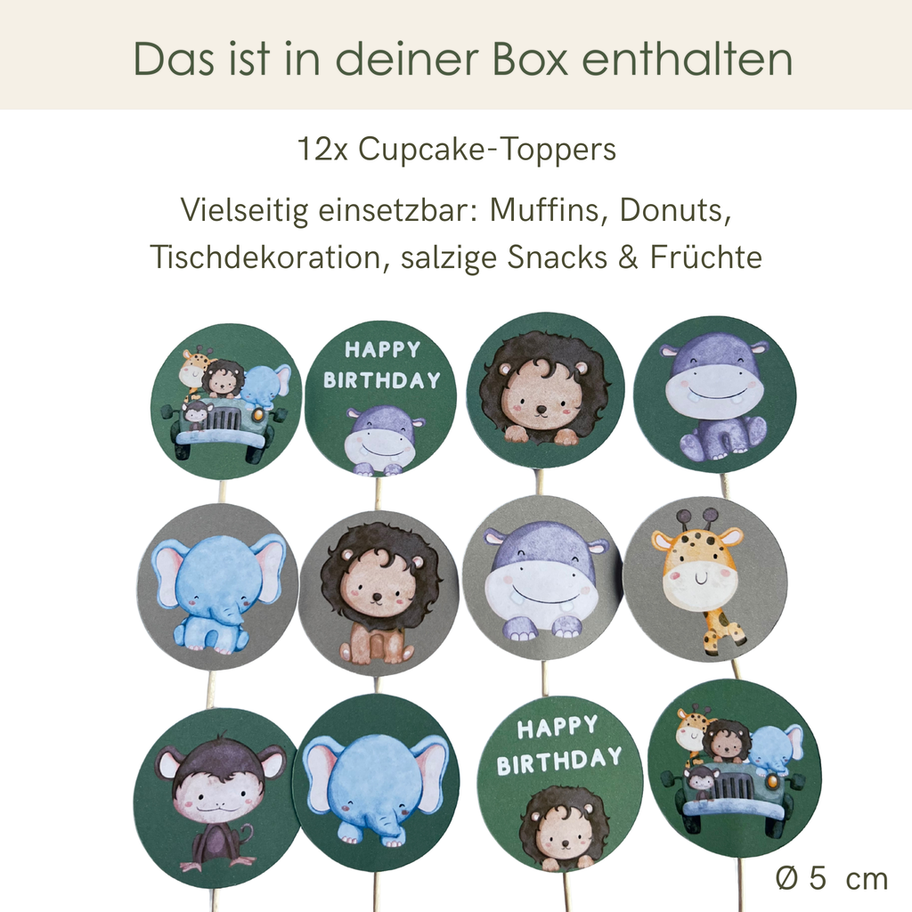 Premium decorative box Safari