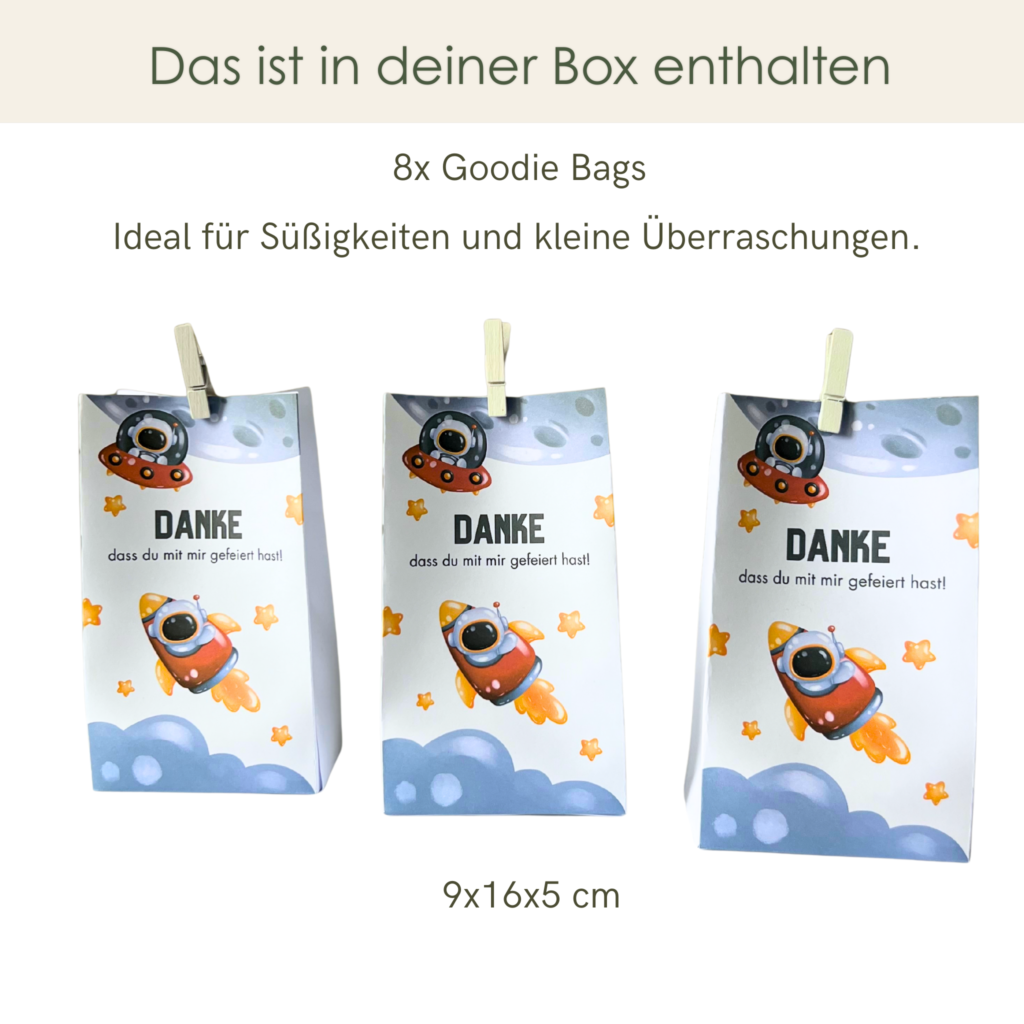 Premium Decoration Box Space &amp; Astronauts