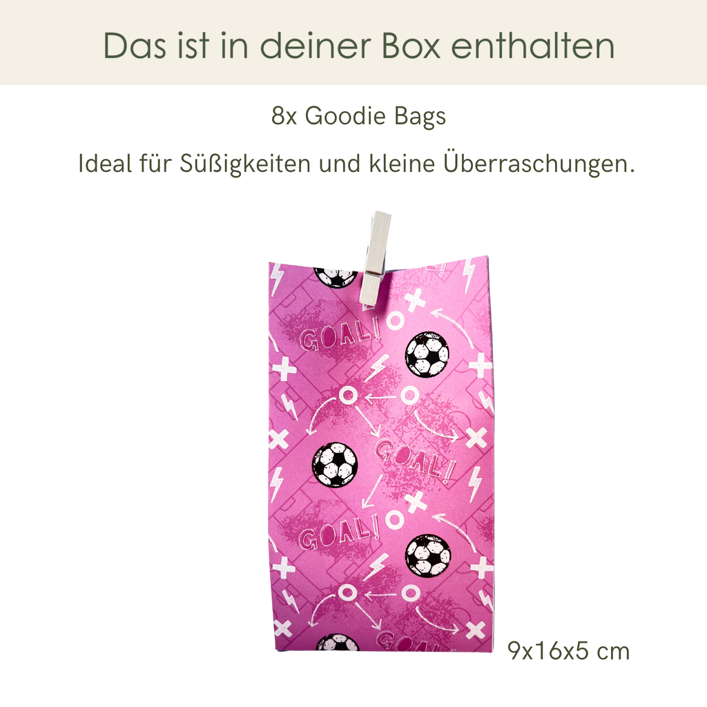 Premium Dekobox Fußballmädchen