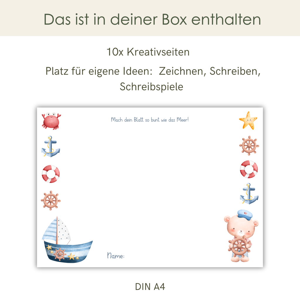 Premium Decorative Box Sea Bear