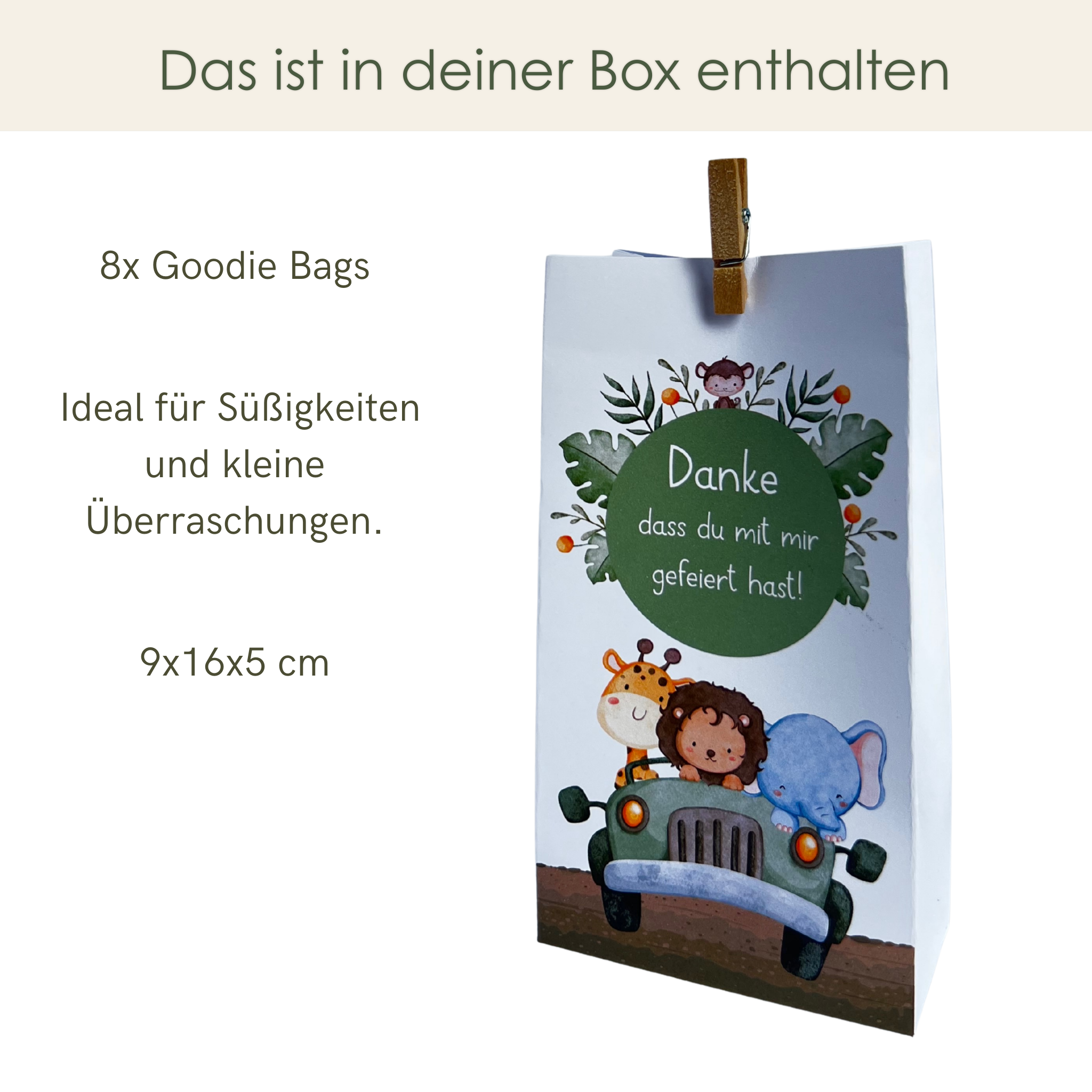 Premium decorative box Safari