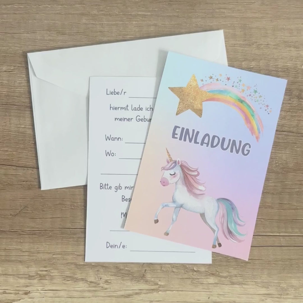 Premium DekoBox Einhorntraum